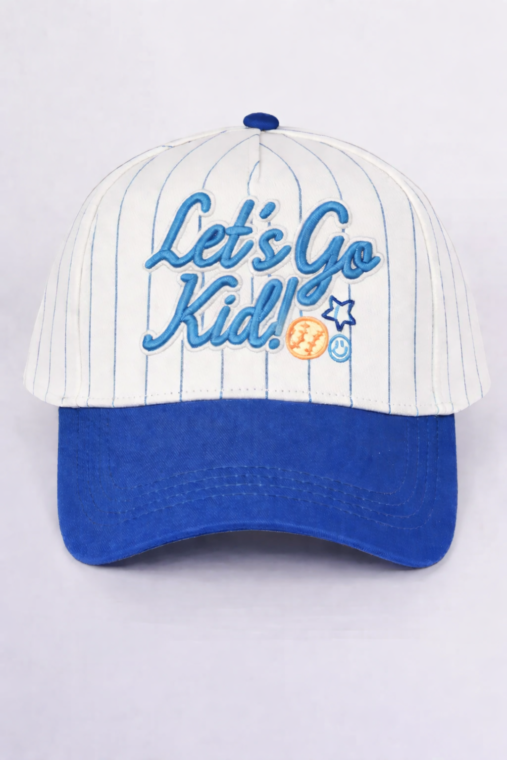 Let’s Go Kid Puff Embroidery Hat