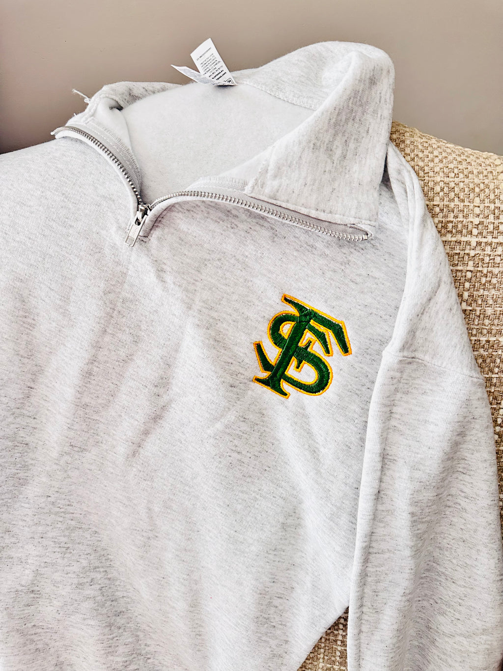 French Settlement quarter zip ￼