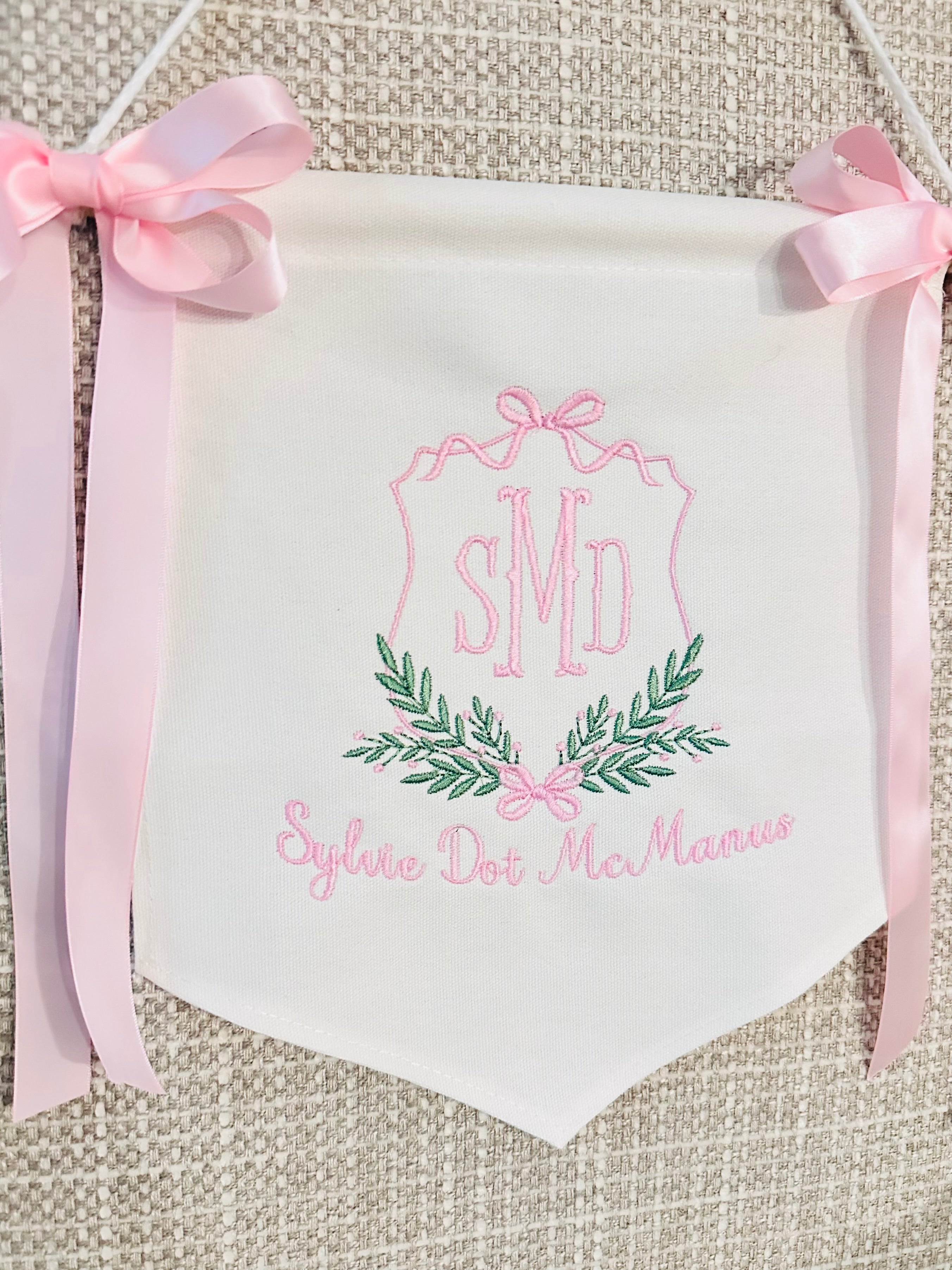 Bow Baby Banner