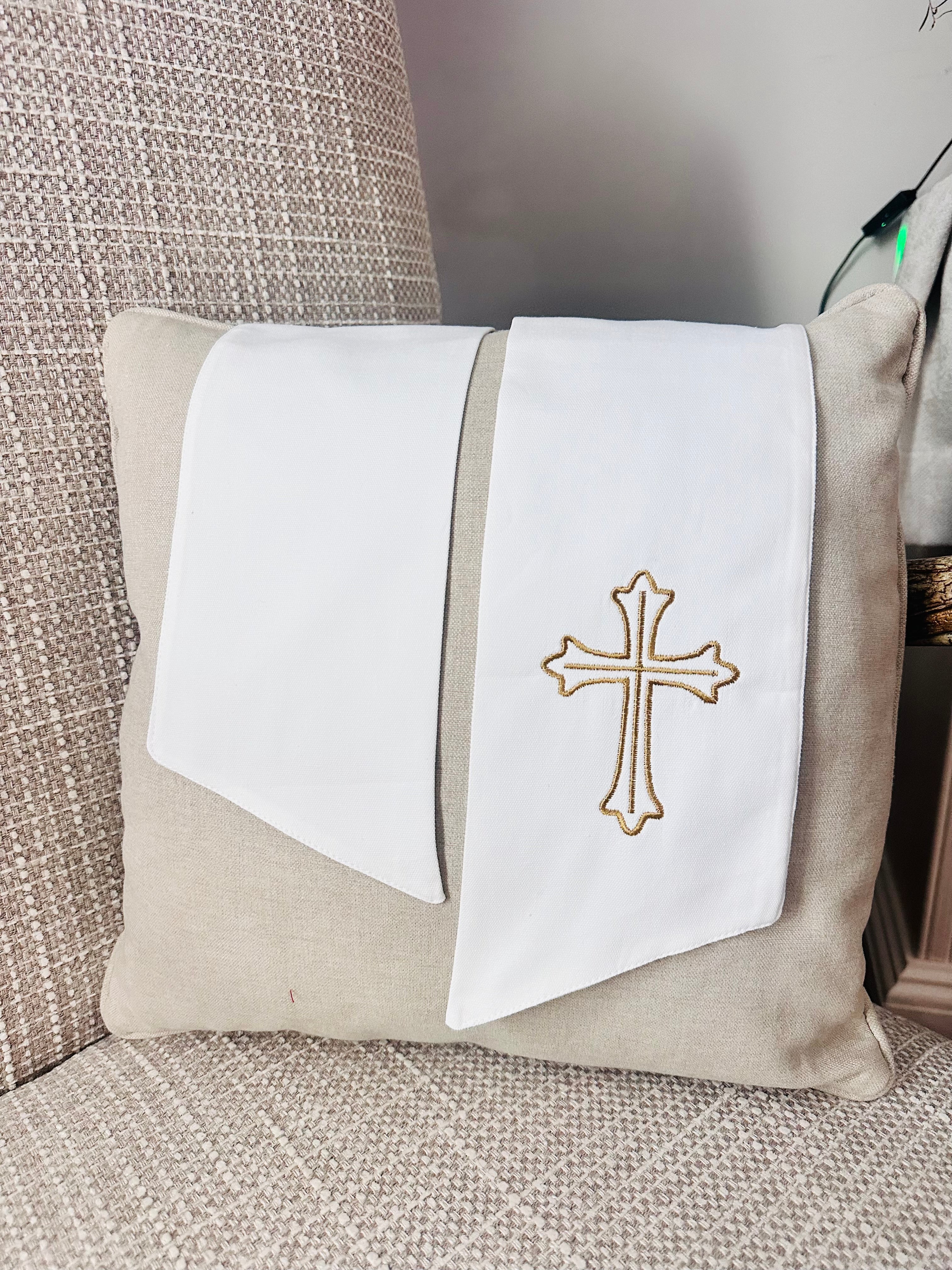 Holy Cross Wreath Sash