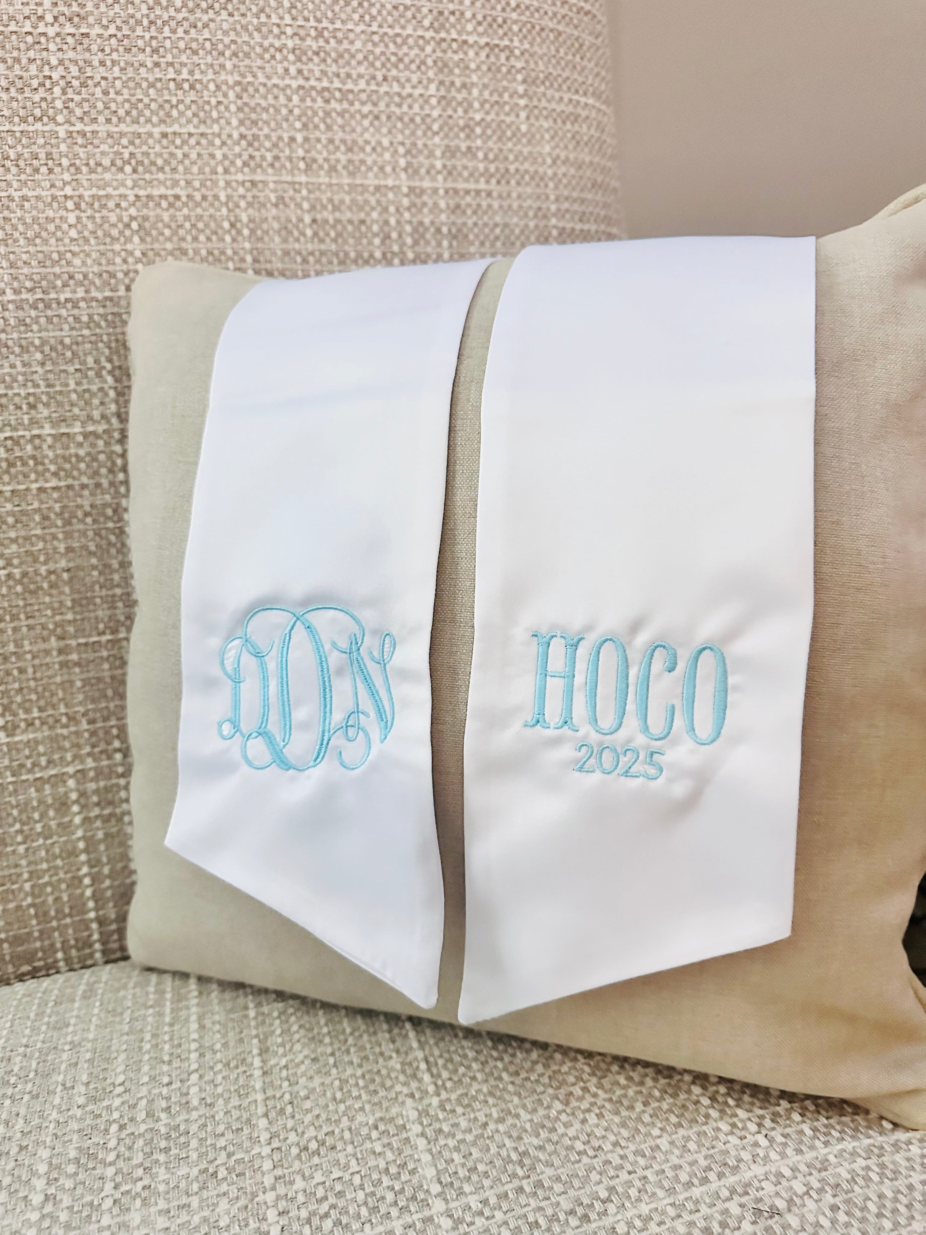 Embroidered Sash