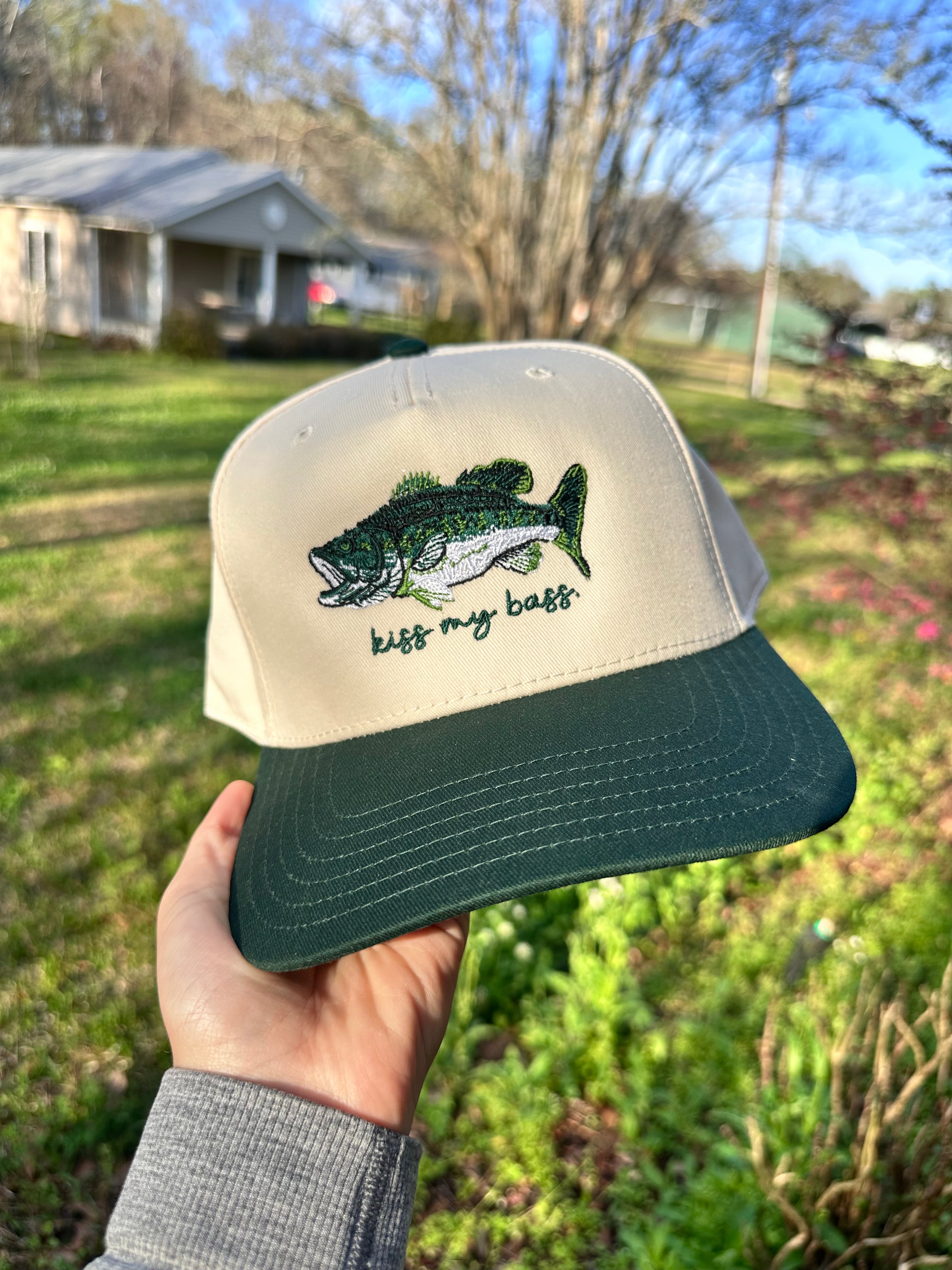 Kiss My Bass Trucker Hat