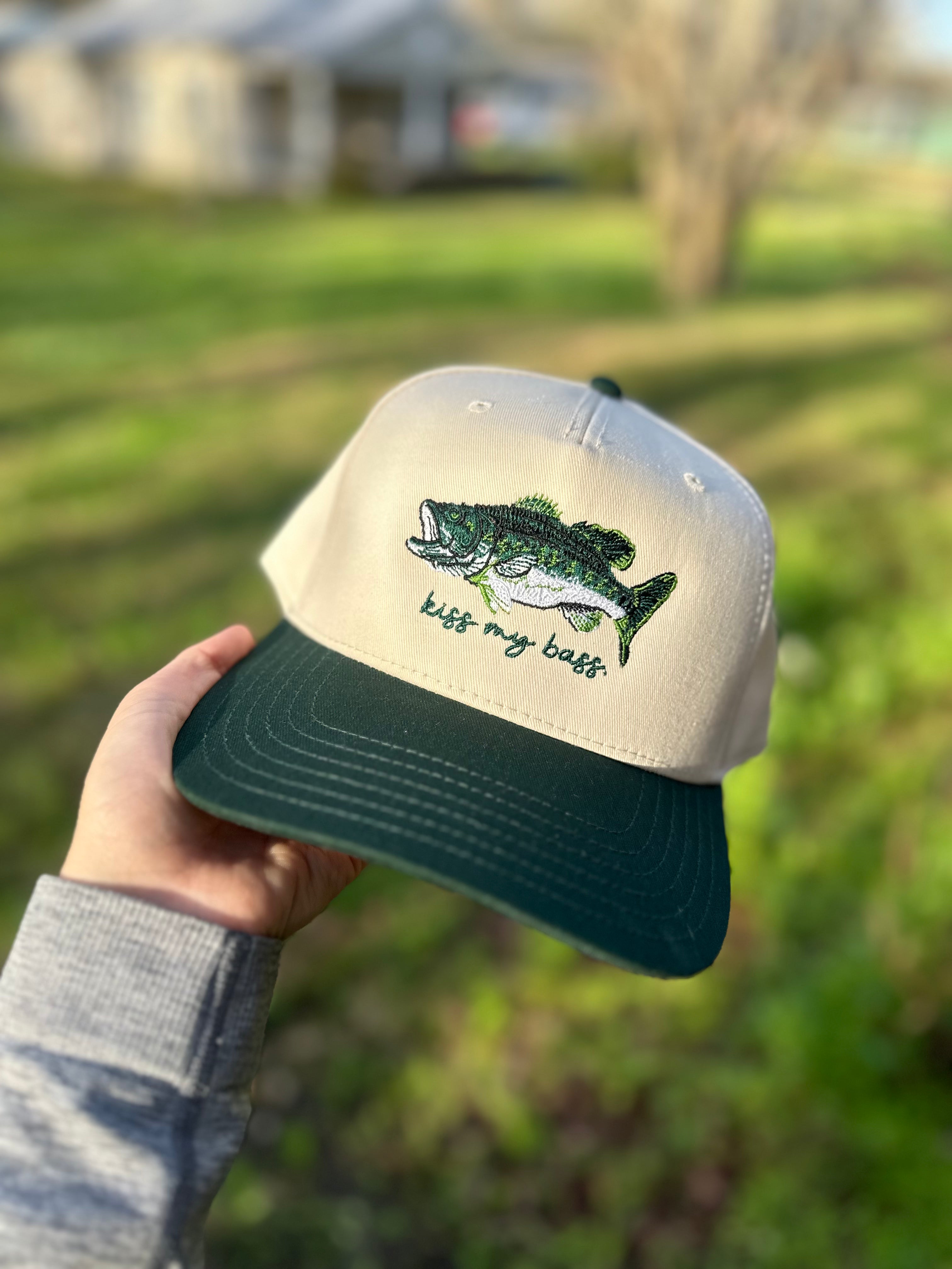 Kiss My Bass Trucker Hat